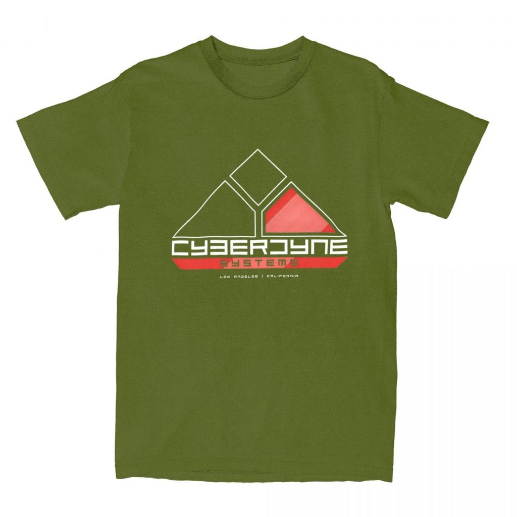 Couple T-Shirt Cyberdyne Systems Red Logo T-Shirts Hip Hop Computer Summer Tee Shirt Y2K Basic Custom DIY Cotton Clothing Gift