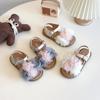 Girls Sandals Non-slip Soft Sole Kids Princess Shoes Lace Flowers Mixed Color 2025 Summer New Children Beach Shoes Fashion Sweet