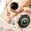 High-level Women Blue Tooth Call Smartwatch Sports Information Reminder Health Waterproof Alarm Clock Music Girl Smart Watch