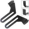 Washer Pad Accessories Cutting Holder 2pcs Bench Black Colour Grinder Tool Rest