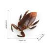 Simulation Insect Small Animal Toy Mosquitoes OrchidsMantis SpadeBeetle Simulation Animal Model Home Garden Ornaments