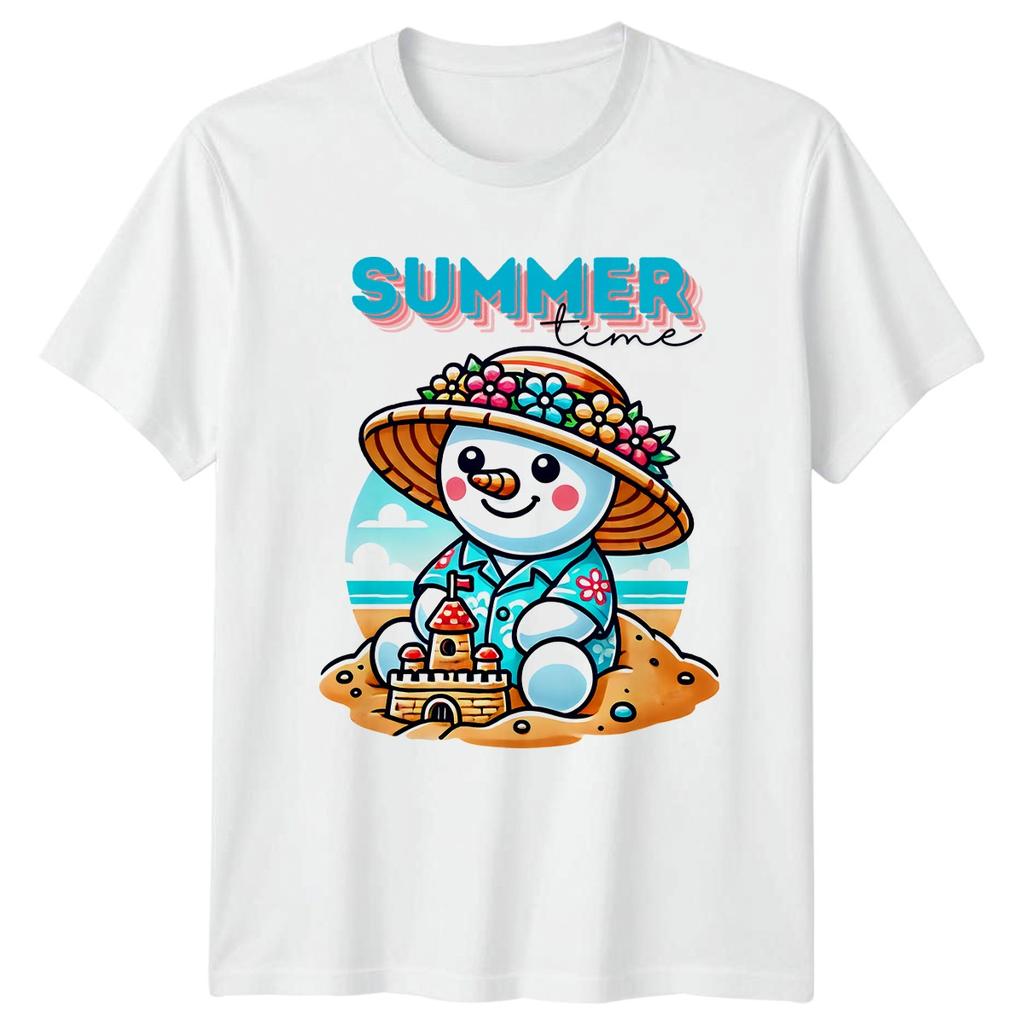 Summer Time TShirt Christmas In July Christmas Gift For Him And Her