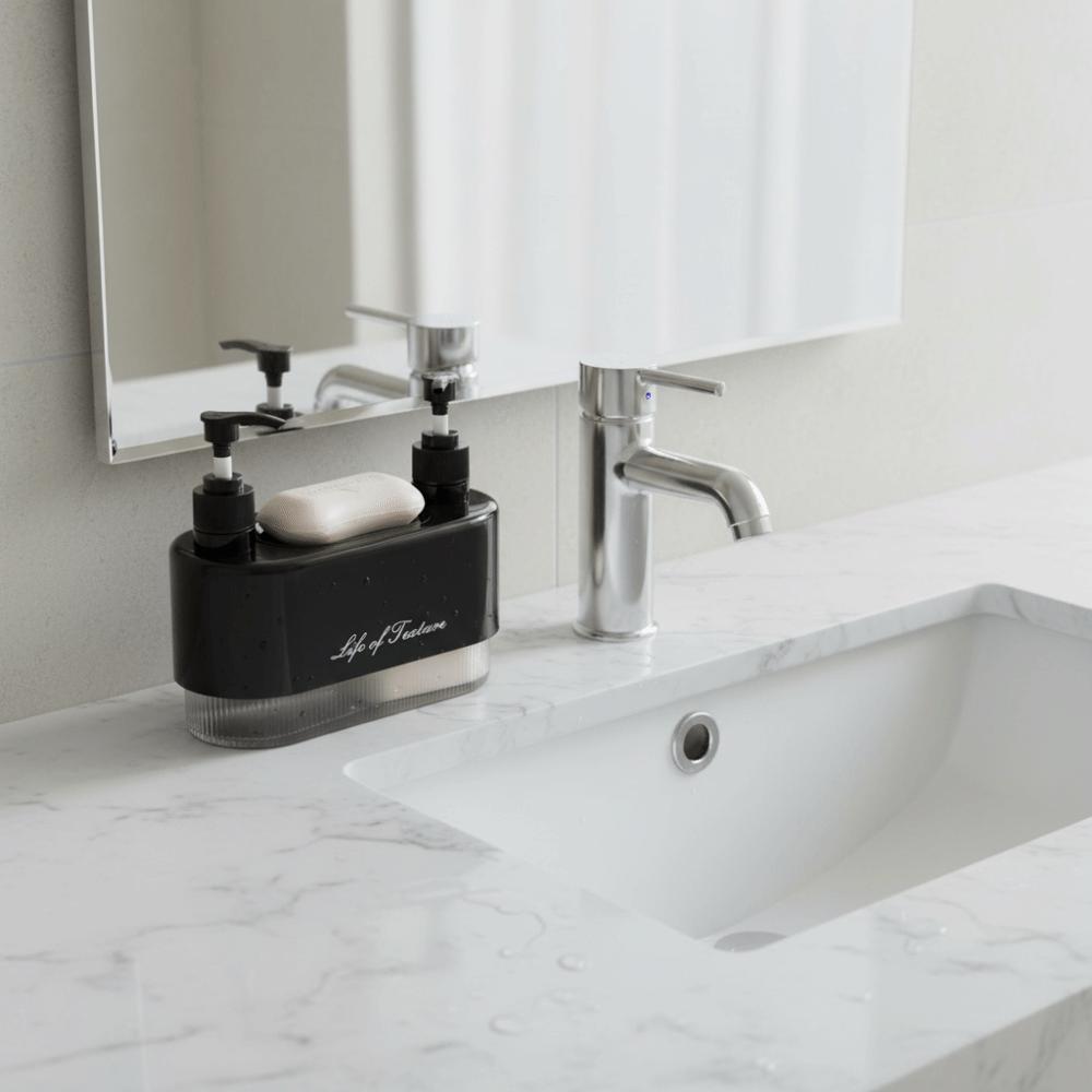 Thickened Shampoo Bottle Plastic Press Soap Dispenser Body Wash Bottle Soap Box Bathroom