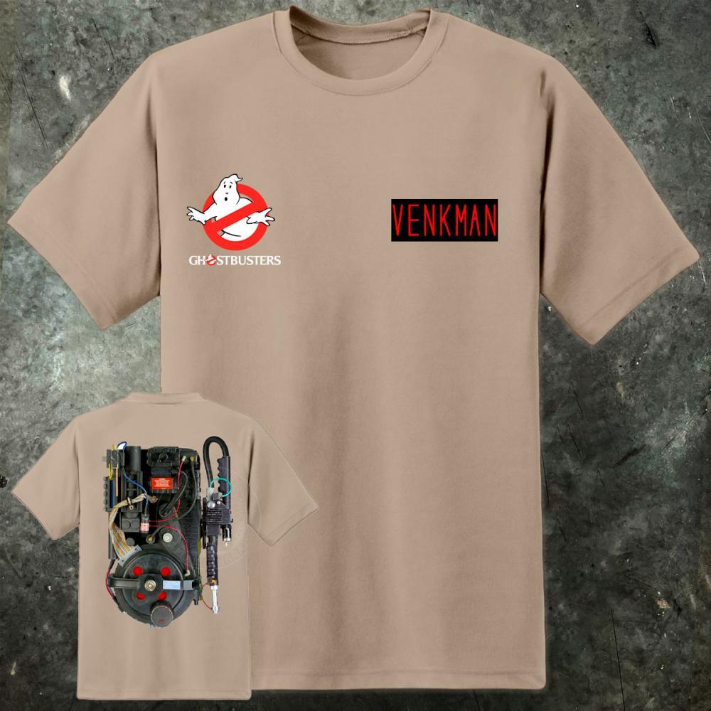 

Ghostbusters Uniform - Custom Name Patch T Shirt Proton Pack Venkman Stantz Mens 4XL