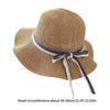 Stylish Bows Embellishment Hat Sun Protection Breathable Fisherman Styles Hat for Women Outdoor ActivityAnd Daily Wear  Khaki