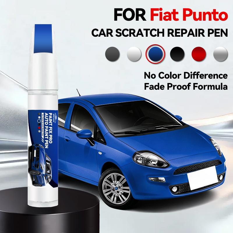 Für FIAT PUNTO 1993-2018 176 188 199 Lackreparaturstift Ausbesserungsstift Kratzerentferner DIY Autozubehör Schwarz Weiß Gelb Grün Rot