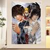Anime DDeath NNote Japan Cartoon Tapestry Art Printing Japanese Wall Tapestry Anime Wall Hanging Home Decor