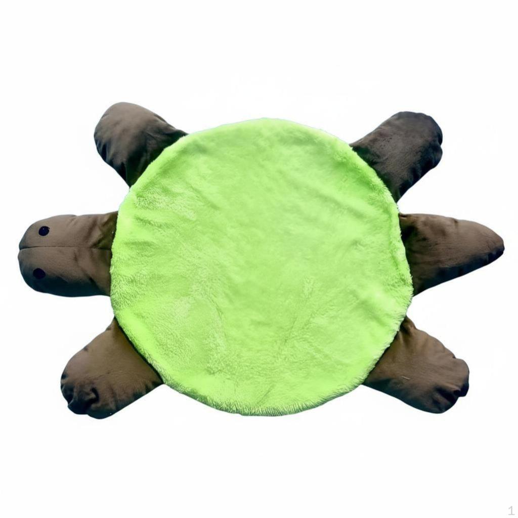 Plush Turtle Pet Bed, Thickened Warm Mat, Four Seasons Dog Cat Cozy for Autumn Winter 30CM