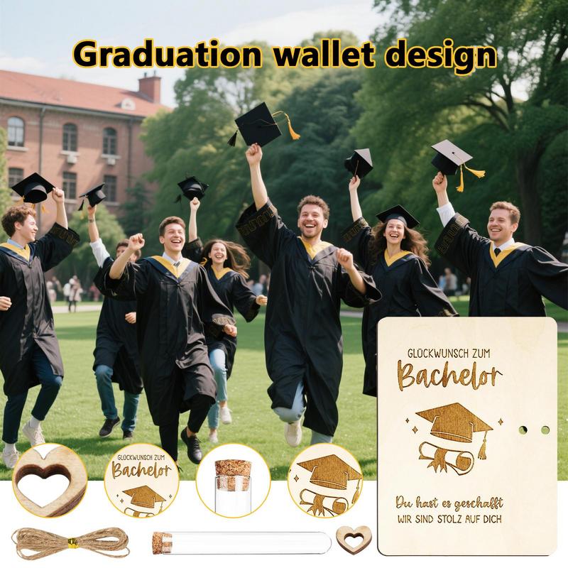 Graduation Money Holder 2025 Graduation Money Card Holder Graduate Ceremony Blessing Supplies for College Students Congrats Grad CHINA
