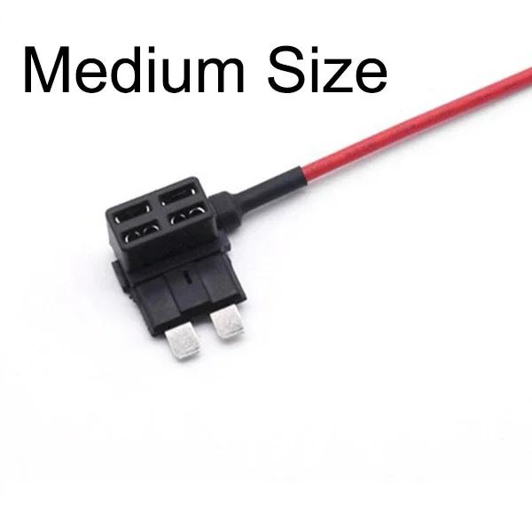 

Автомобильный держатель предохранителя, дополнительная схема, стандартный лезвийный блок предохранителей, адаптер, 12 В, автомобильная усилительная схема, аксессуары для мотоциклов