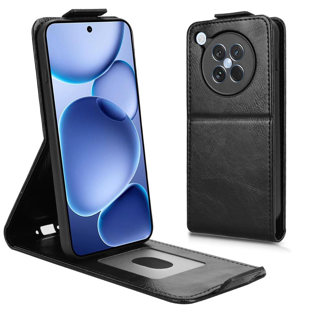 For Oppo Find X8s 5G Stand Case Magnetic Clasp Vertical Flip Leather Phone Cover with Card Holder