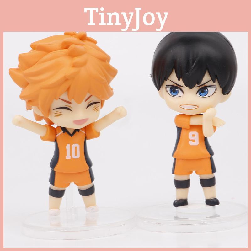 Mini Volleyball Youth Cartoon Action Figure Sun Yang Doll Model Toy 5-7.5cm No Assembly Cute Collectible