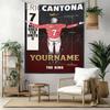 Manchester Custom Your Name Wall Decor Tapestry Art For Pet Memorial Birthdaywedding Party Backdrop Family Gift