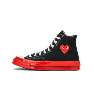 Converse Comme des Garçons Chuck 70 High Top Schwarz Rot