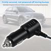 12 24V 3Ways Car Lighter Socket Splitter USB Charger Power Adapter Replacement for Vehicles and Tablet PC,
