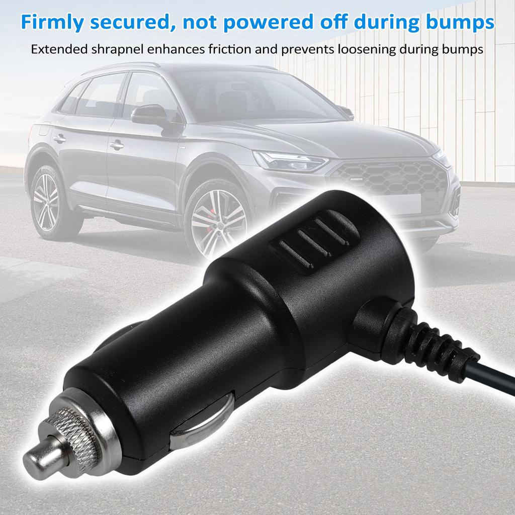 12 24V 3Ways Car Lighter Socket Splitter USB Charger Power Adapter Replacement for Vehicles and Tablet PC,