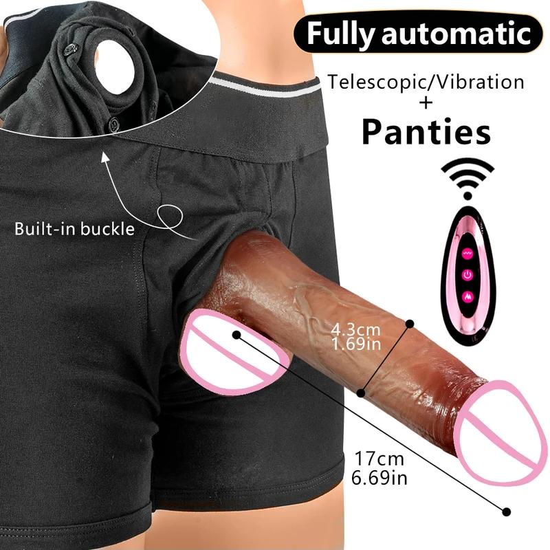 Tongue Licking Realistic Dildo Vibrator Sex Toy for Women Dildo Penis Heating Dick Remote Control Anal Sex Machine Dildo G Spot