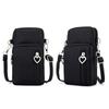Casual Small Shoulder Bag Women Cell Phone Pocket Case Waterproof Nylon Sport Arm Package Mini Messenger Purse Crossbody Handbag
