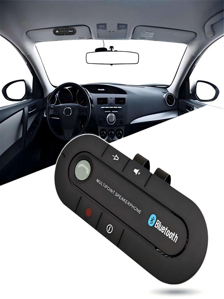 HOt Sale Wireless Handsfree Car Bluetooth 4.1 Sun Visor Speaker Speakerphone MP3 Music Player Car Charger