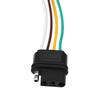 4-poliger Anhängerstecker Verkabelungsstecker Anhängerlichtsteckdose Steckdosen-Kit TM8010