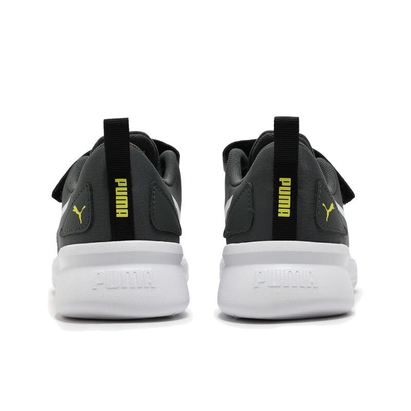 Puma Flyer Comfortable Durable Low-Top Kids Running Shoes Kids Sneaker Gray White 192929-45