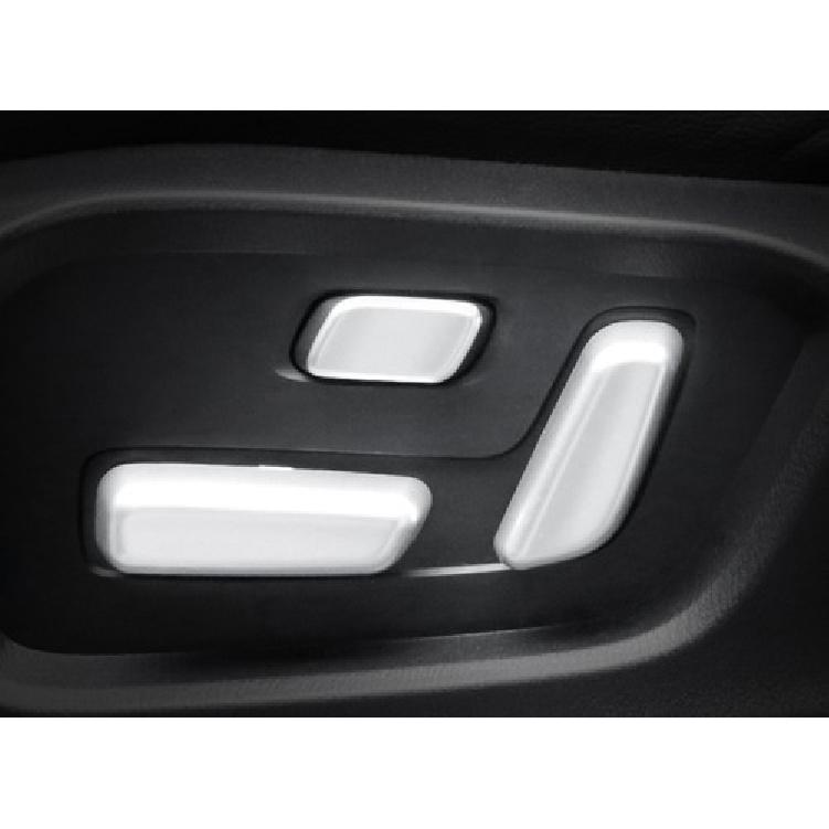 For Mazda CX-5 CX5 KF 2017-2025 Carbon Fiber Seat Adjust Switch Panel Cover Trim