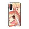 Custodia per telefono anime carina Umaru Chan per OPPO Find X5 X3 X2 A93 Reno 8 7 Pro A74 A72 A53 Cover per telefono morbida nera