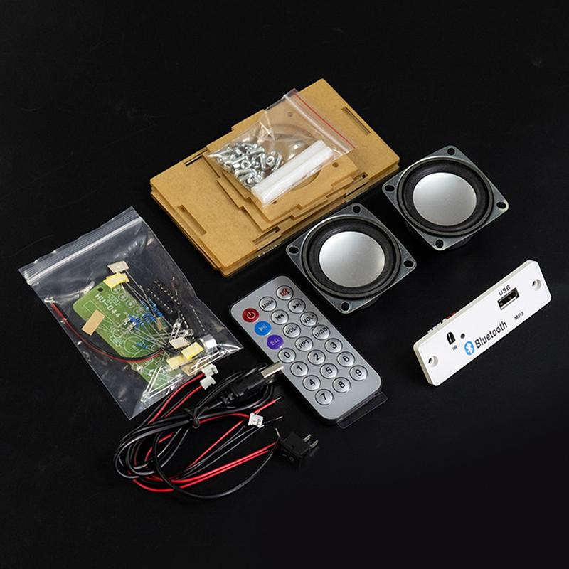Diy Bluetooth Compatible Speaker Kit Diy Soldering Electronic Projects Soldering Practice Kit For Home School Education Supplies