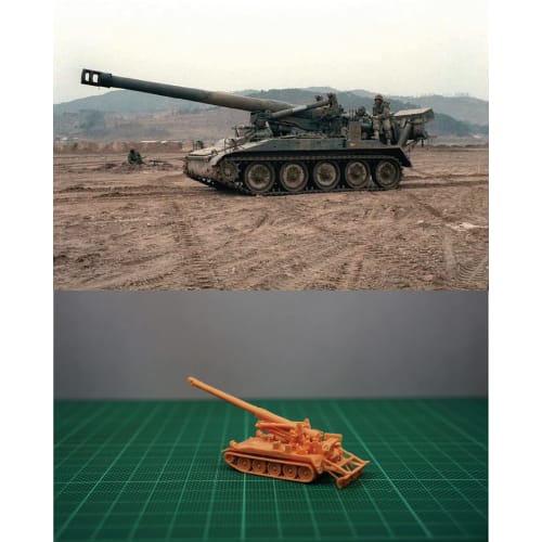 1/144 USA M110 203mm SPG (fine detail) Resin Kit