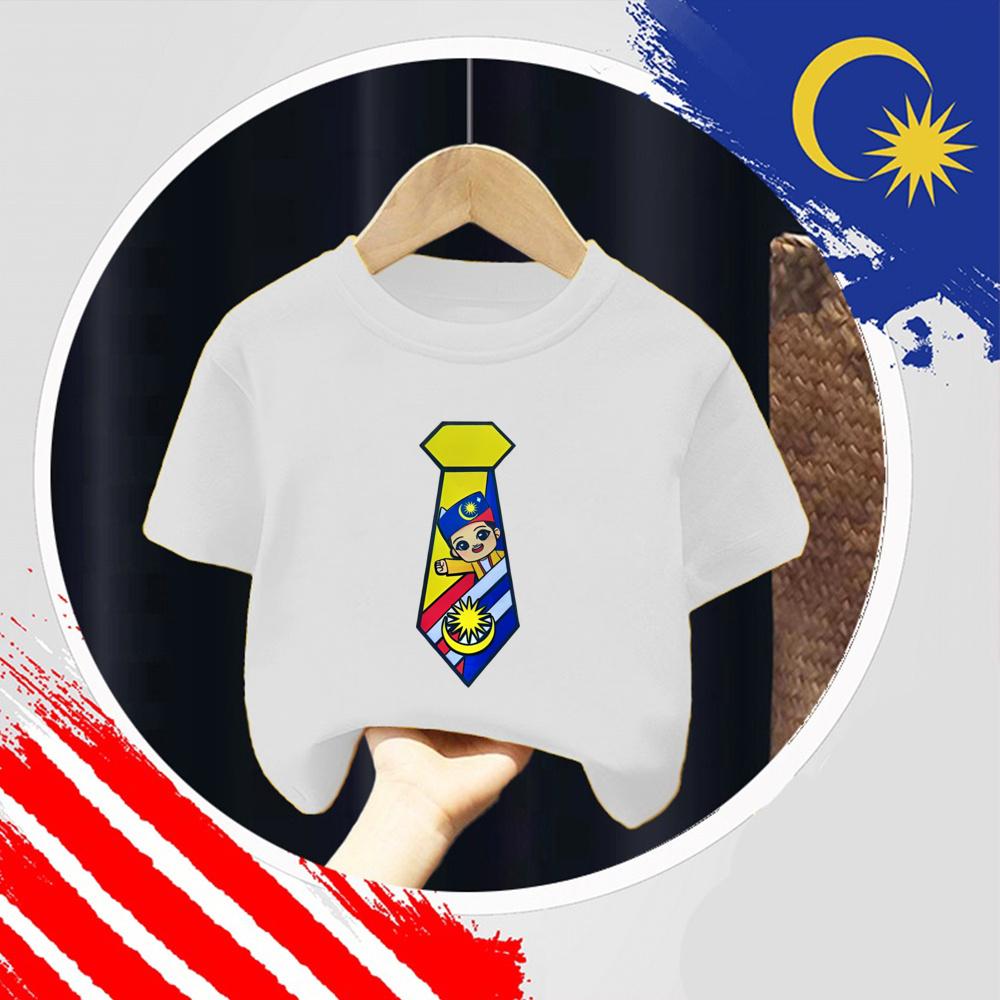 Children's short sleeved shirt with printed design, men's and women's T-shirt