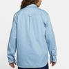 Nike SB Embroidered Logo Sport Casual Comfort Skateboard Long Sleeve Shirt Men Tops Mist-Blue DQ6288-494