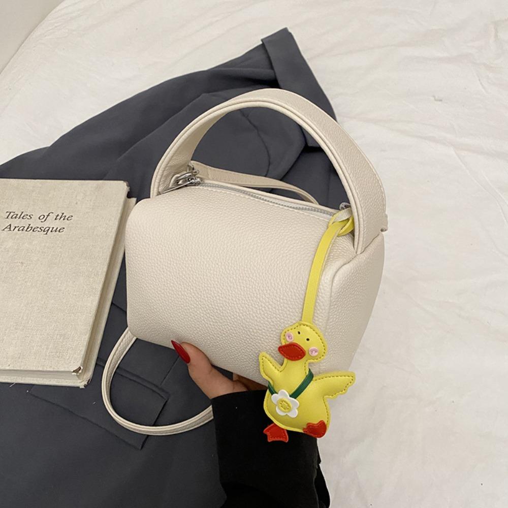 Soild Color Pillow Handbag Luxury Women Clutch Purse Trendy Boston Crossbody Bag  Ladies