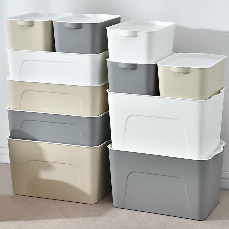 COUVEZI Multifunctional Plastic Storage Box with Lid