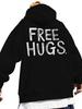 This Trendy Men'S Hoodie Features a Back Print And Is Perfect for Couples. It'S a Versatile Piece Suitable for Both Sports And Cas