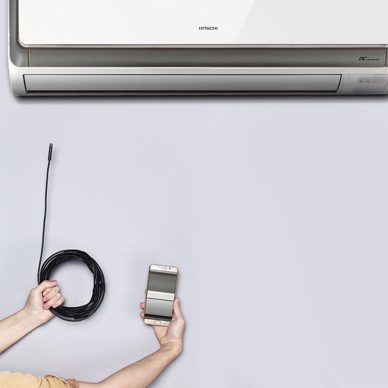 1200P Mini-Kamera 1m/2m/5m/10M Hart Flexibler Schlauch MircoUSB TYPE-C Boroskop Videoinspektion Für PC/Android Auto-Endoskop