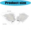 Elegant Flapper Fascinator Wing Headpiece for Special Event Wedding Engagement Headwear Hair Styling
