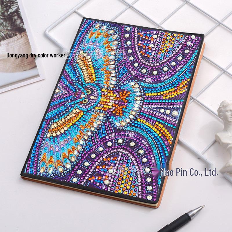 Diamond Painting DIY Notebook: Special-Shaped Shiny Design, 50 Pages, Perfect Christmas Holiday Gift