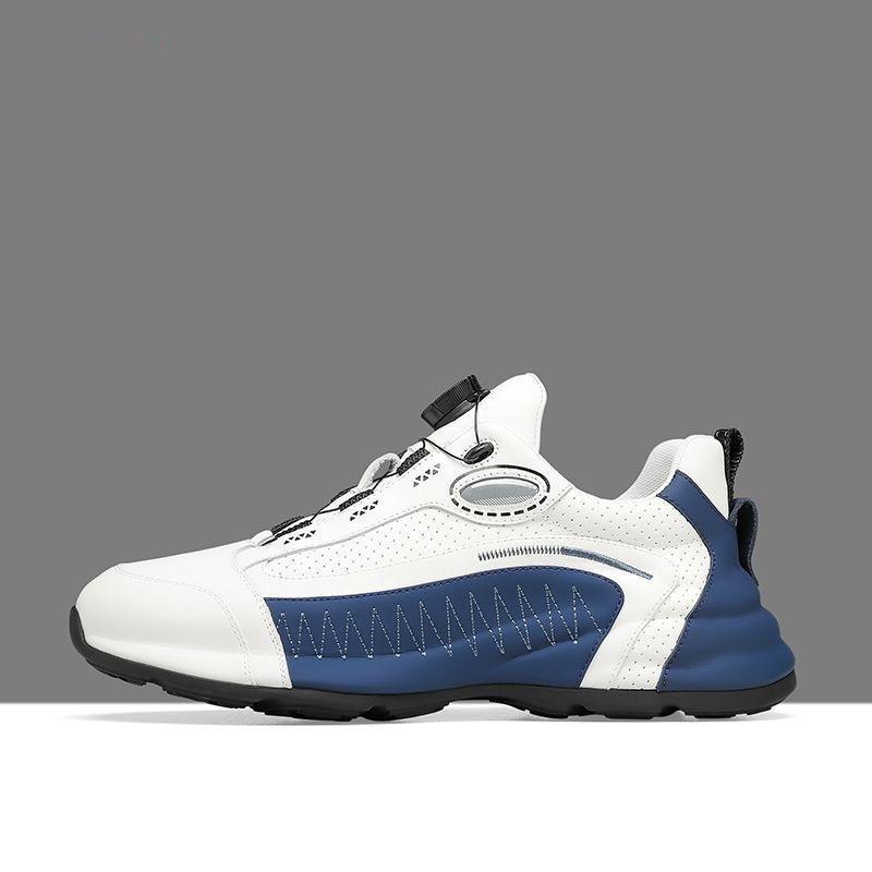 Tênis masculinos chunky Sapatos Casuais para homens Sapatos de Golfe Couro PU Masculino Estilo Casal Tênis de Golfe 2025 Sapatos Outono Inverno Tamanho 44