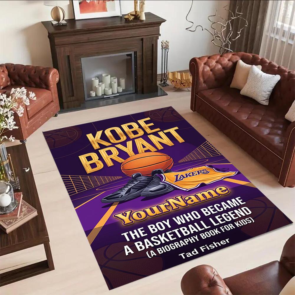 Curry Customize Your Name Floor Rug Office Rug Perfect For Study Room Dining Room Outdoor Playrooms Antislip Carpet Office Home Decor