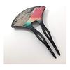 Maeju Lacquerware Urushi Kanzashi Red Fuji (B) 4X-131 Traditional Maki-e Technique Lacquerware with Unique Gloss and Deep Colors, Luxurious Feel,