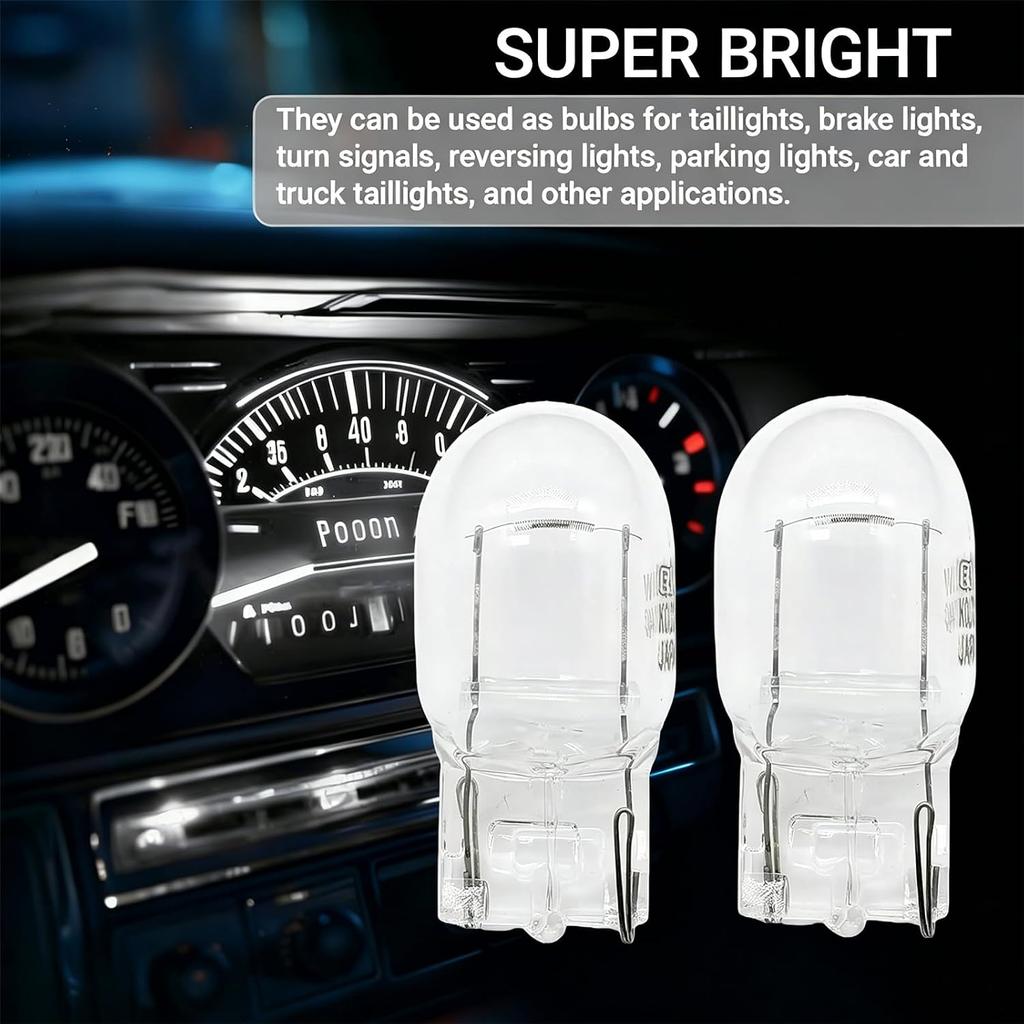 T20 7440A WY21W Turn Signal Bulb Daytime Running Light Blinker Brake Light Bulbs, Mini Taillight 7440 Bulb, Monofilament Side Marker Lights