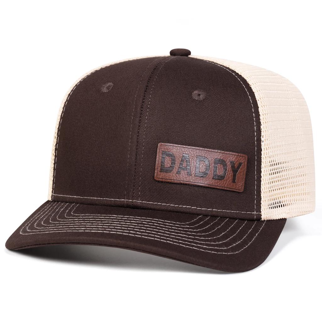 Unisex DAD Letter Leather Label Baseball Net Caps Spring Summer Outdoor Adjustable Casual Hats Sunscreen Hat Sports Cap