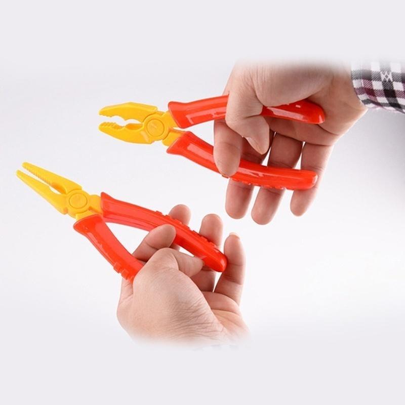 34 Pcs Repair Tools Set Boy Kid Toys Craftsman Pretend Play Fixing Skill