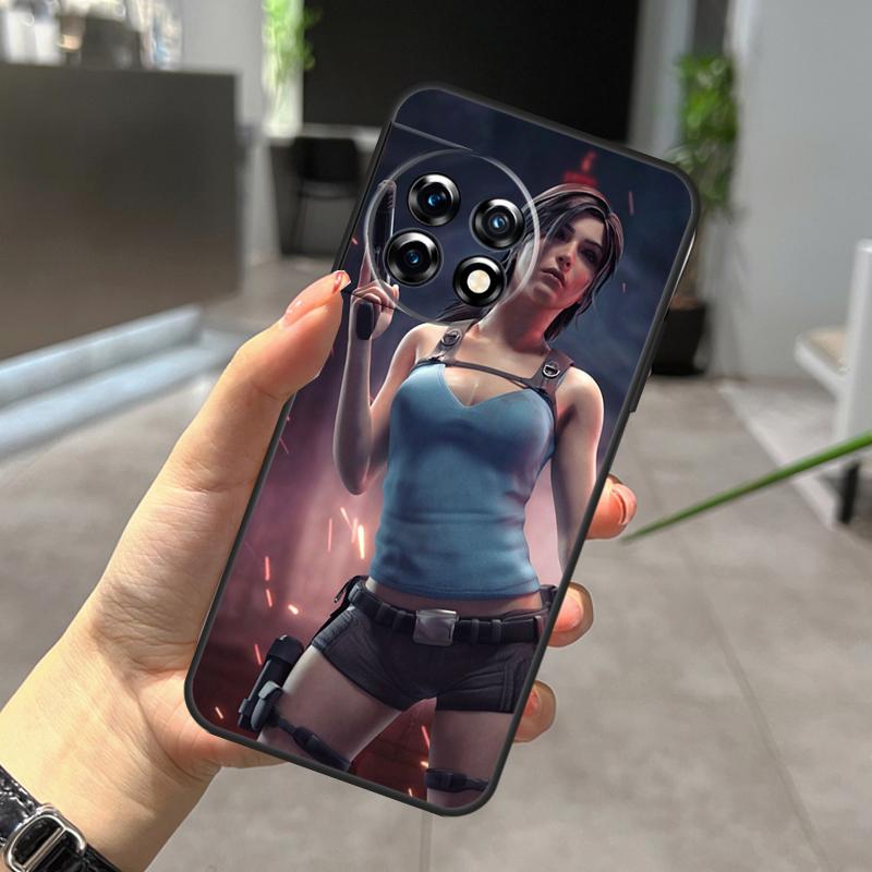 Lara Croft Tomb Raider Case For OnePlus Nord N20 N30 CE 5 3 4 Lite OnePlus 15 13 12 11 10 Pro 10T 13T 13R 15R Cover