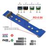 Cablecc Dual 2X NVME M.2 SSD To PCIE Express Gen4 X8 X16 RAID Card VROC Raid0 Hyper Adapter with Low Profile Bracket