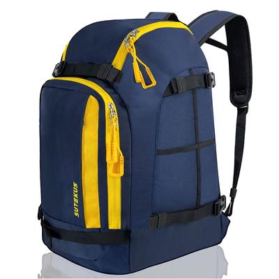 Sutekus Batoh na lyže a snowboard Taška na boty Velká taška na lyžařskou helmu Velká kapacita 50L 1680D s větracími otvory (námořnictvo)