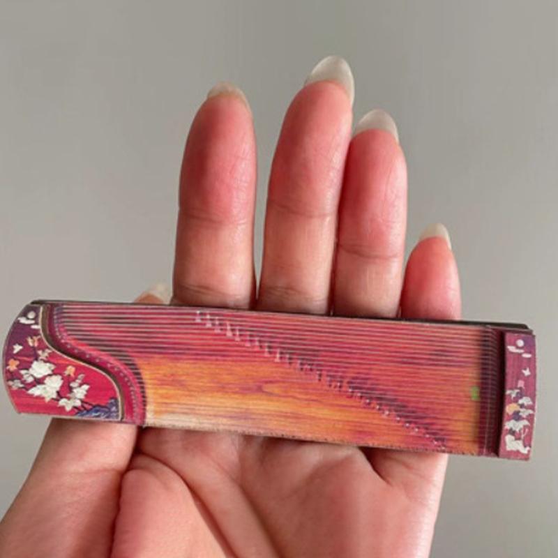 Chiński Styl Narodowy Instrument Muzyczny Naklejka na Lodówkę Rekwizyty Fotograficzne Pipa Antyczny Styl Dekoracyjne Naklejki Magnetyczne