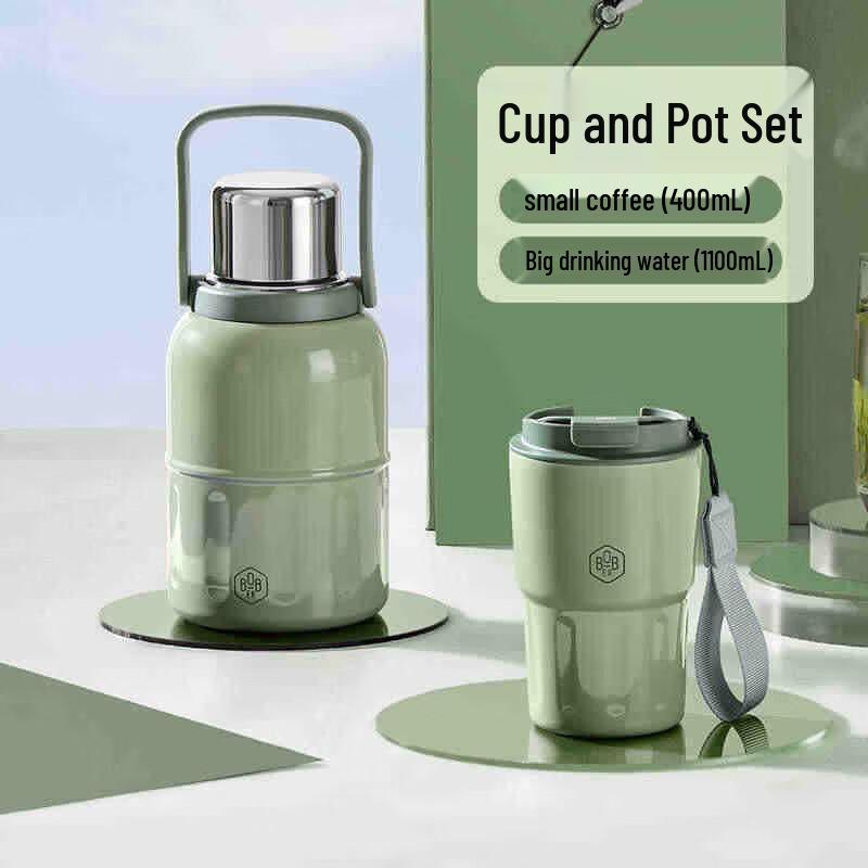 Borburg UY Insulated Travel Flask Set