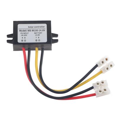 MPPT Solar Controller Protective Control Panel Switch Battery Charging Supplies 100W WS?M100?14.6V