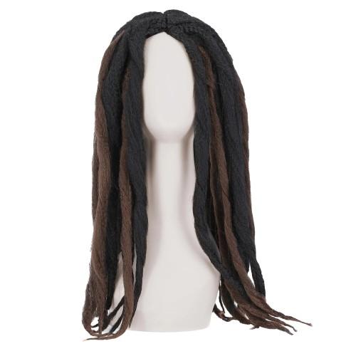 Smiffys Unisex Deluxe Voodoo Dreadlock Perücke für Erwachsene
